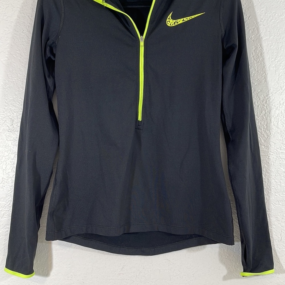 NIKE Dri-Fit Pro Warm 1/2 Zip Long Sleeve Training Jacket Size Medium - Picture 3 of 7